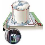 hydrocarbon contamination floating detector